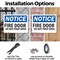 Signmission Fire Door Do Not Prop Open OSHA Notice Sign, Plastic, 10in W x 7in L, 2PK OS-2PACK-NS-P-710-L-12573 - alternate 4